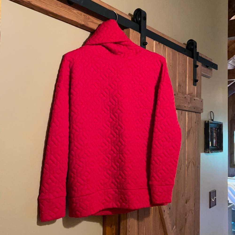 GAPfit turtleneck oversized pullover sweatshirt